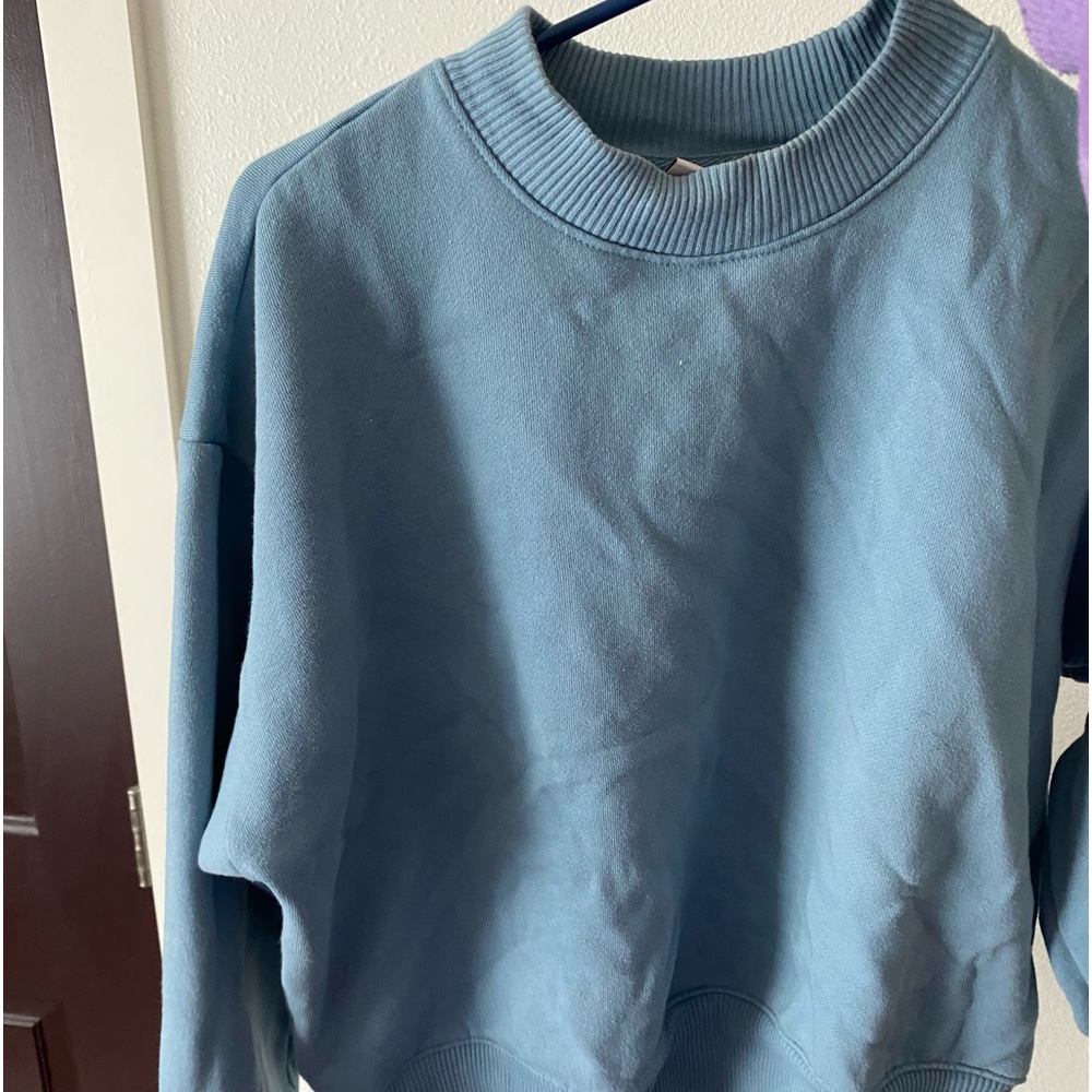 Blue sweater
